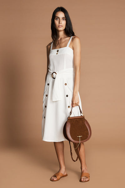 SANCIA Louna Dress White