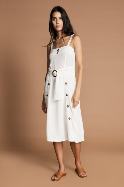 SANCIA Louna Dress White