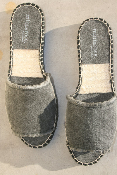 Olivia Sandal - Washed Black