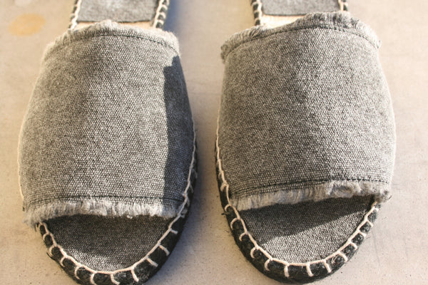 Olivia Sandal - Washed Black