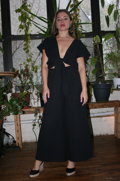 ANAAK Kai Wide Leg Pants Black