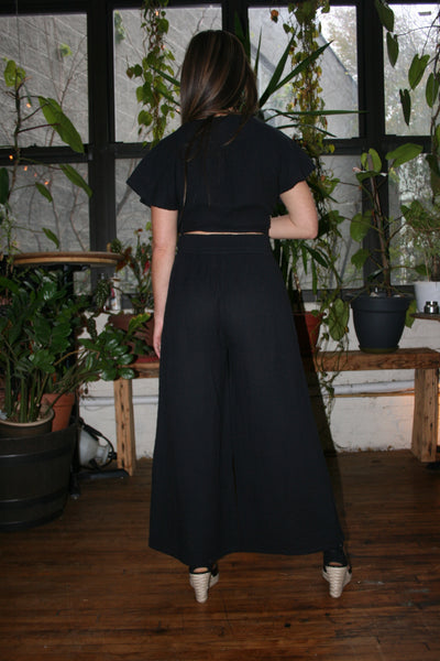 ANAAK Kai Wide Leg Pants Black