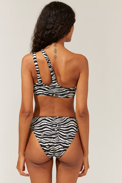 Brody Bikini Top - Zebra