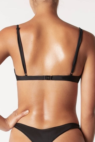 Underwire Bikini Top - Black