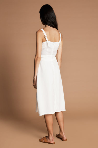SANCIA Louna Dress White